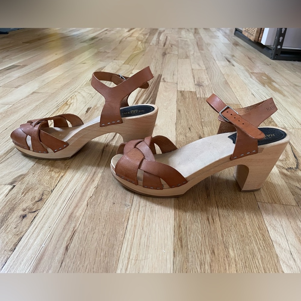Swedish Hasbeens Sandals Size 40